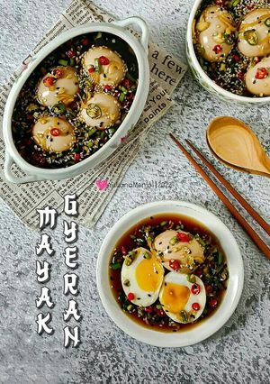 Foto resep Mayak Gyeran (Telur Rebus Marinasi Kecap Asin ala Korea)