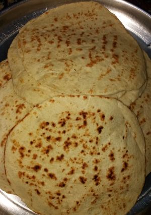 صورة لوصفة خبز المقلاة