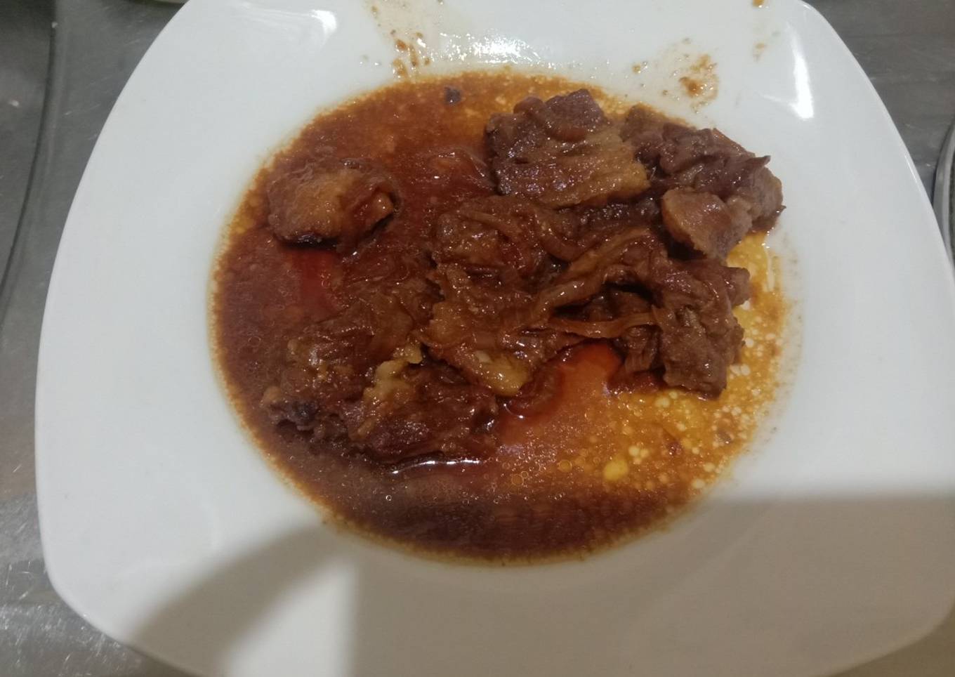 Babi kecap bombay wijen aroma nyusss