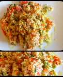 Vegetales salteados con couz couz. #porunmundomejor