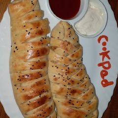 A picture of Chicken bread.