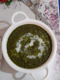 પાલક મટર સબ્જી રેસીપી મુખ્ય ફોટો