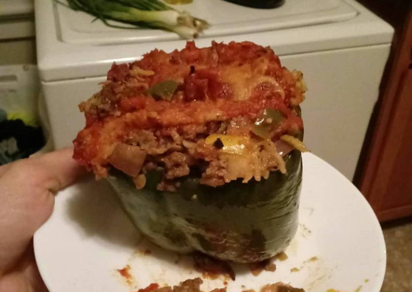 Stuffed Peppers & Vegetables