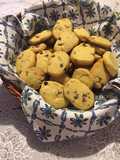 Biscotti con gocce di cioccolato
