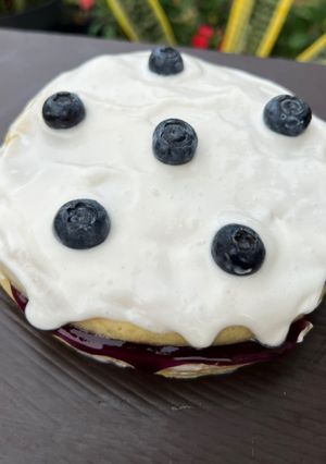 Foto resep Blueberry Pancake 🫐