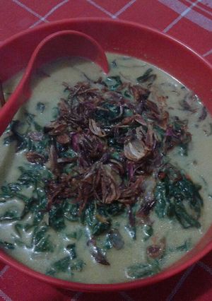 Foto resep Daun singkong santan