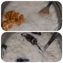 A picture of CURD RICE my all time comfort food.