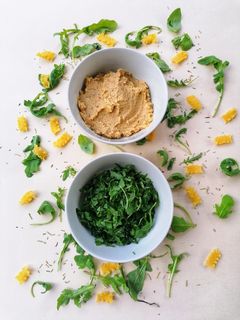 Foto di Crema di ceci e rucola