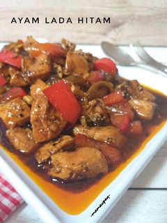 Foto resep Ayam Lada Hitam
