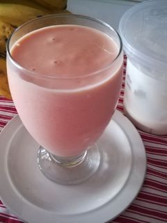 Una foto de Smoothie de Yogurt con Frutas