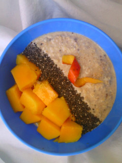 A picture of Mango Chia Overnight Oats.