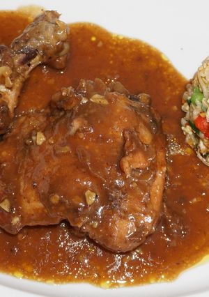A picture of Orange Chicken.