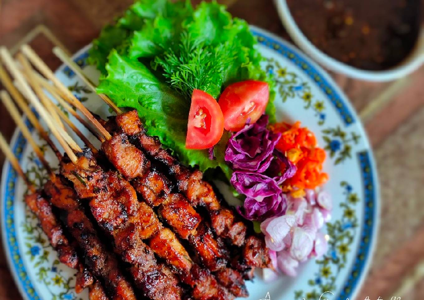 Sate Ayam Daun Jeruk
