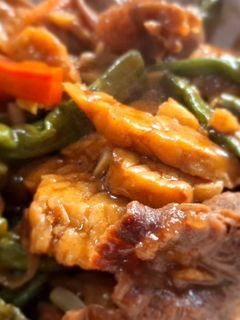 Foto resep Kacang Panjang Tempe Beef Teriyaki