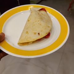 A picture of Tikka Wrape.