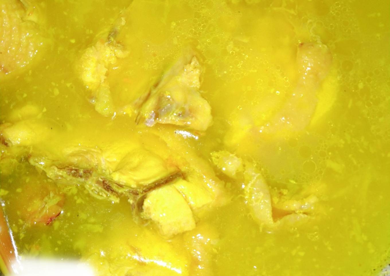 Terik Ayam Bumbu Kuning
