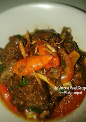 Foto resep Ati Ampela Masak Kecap