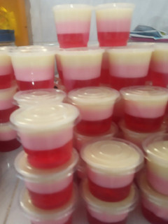 Foto resep #4 Puding Strawberry Keju (Strawberry Cheese Pudding)