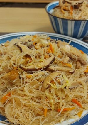 台式炒米粉 的食譜成品照片