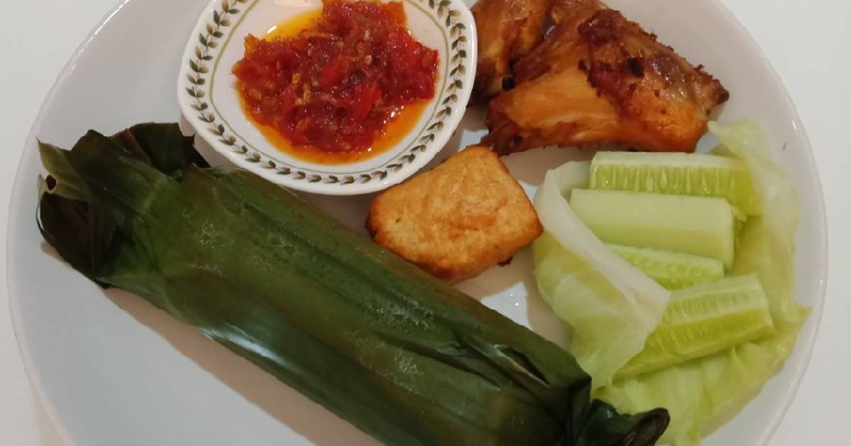 21 resep cara membuat nasi timbel enak dan sederhana - Cookpad