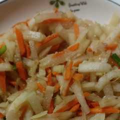A picture of Tumis Labu air santan.