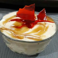 A picture of Mango yoghurt delight.