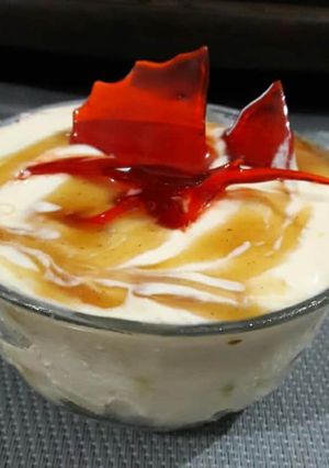 A picture of Mango yoghurt delight.