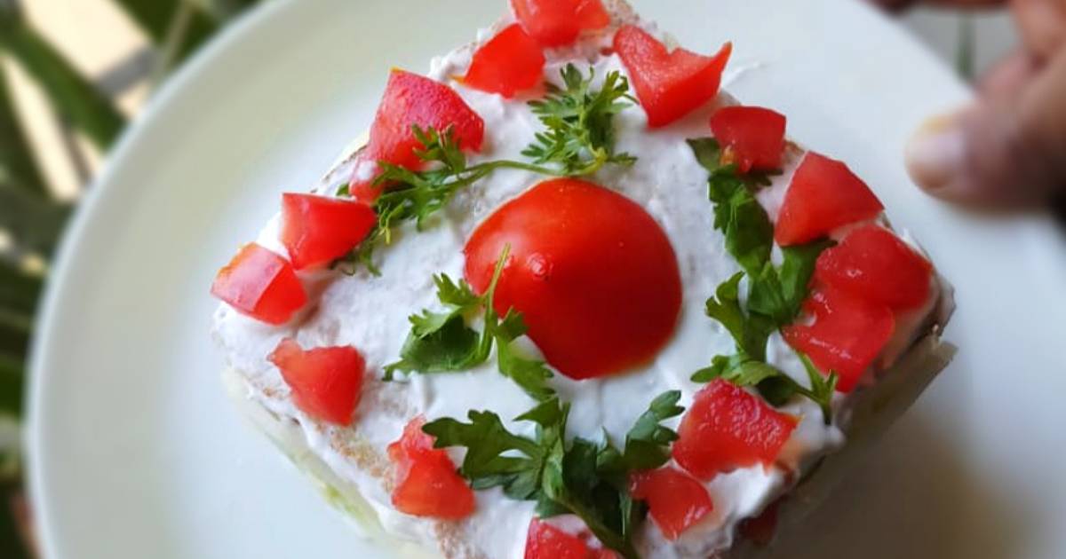 Sour Cream Sandwich Recipe by Anjumara Rathod Cookpad