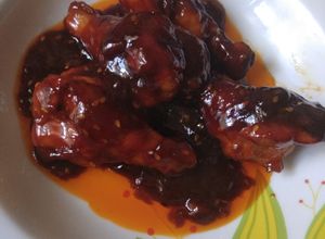 Foto resep Spicy chicken wing simpel