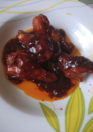 Foto resep Spicy chicken wing simpel