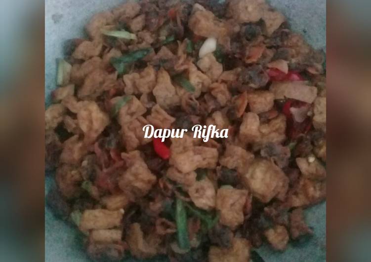 Resep Tumis kerang &amp; tahu, Enak Banget