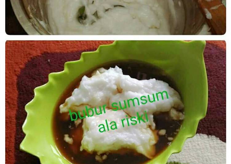 Bubur sumsum kuah kinco