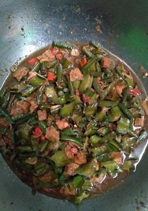 Foto resep Tumis Kacang Panjang Kecipir serba 2rb🤭🤭
