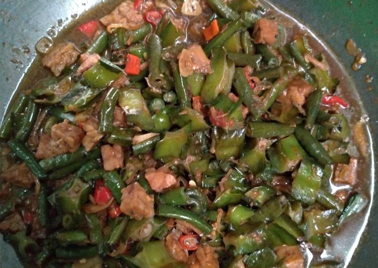 Cara mengolah Tumis Kacang Panjang Kecipir serba 2rb???????? legit
