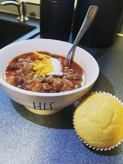 A picture of Quick & Easy Homemade Chili.