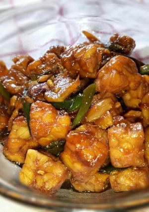 Foto resep Tumis Tempe Cabe ijo (pedas-manis)