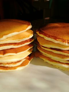 Kávés amerikai palacsinta bögrésen recept fotója