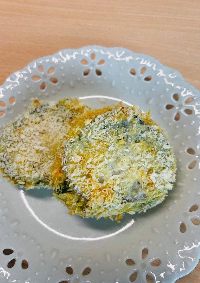豆渣蓮藕盒｜過熱水蒸氣烤箱微波爐 的食譜成品照片