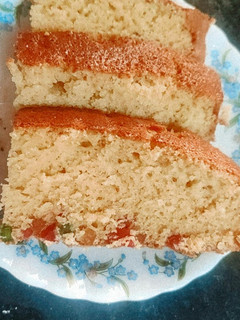 A picture of Tutti Fruity Pineapple Slice Cake.