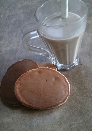 Una foto de Hot cakes de vainilla
