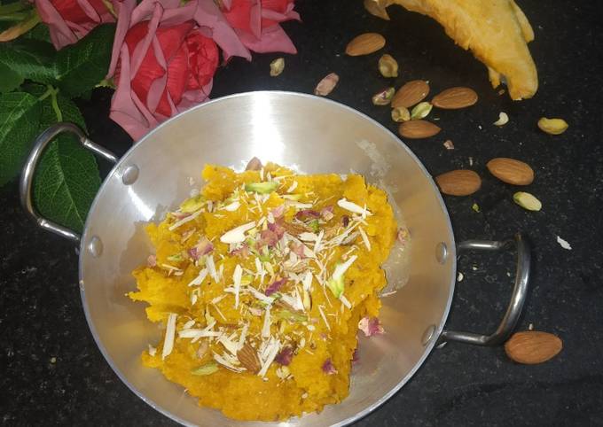 Steps to Prepare Gordon Ramsay Pumpkin Halwa