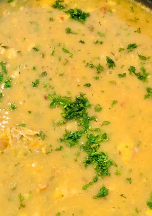 A picture of Amma ka Daal (Mom's Lentil Recipe).