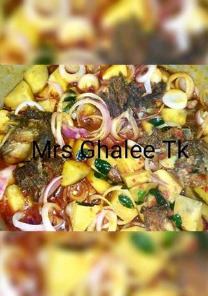A picture of Paten dankalin hausa.