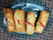 A picture of mayo chicken bread roll