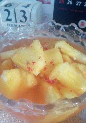 Foto resep Asinan nanas enduull