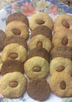 Foto principal de Galletas de coco con chocolate y almendras