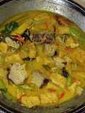 Mangut ikan pari tahu pong