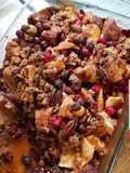 Cinnamon Apple, Cranberry, Granola, & Mixed Nut Breakfast Bake