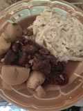 Cuete con tocino