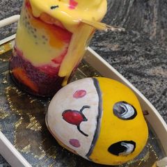 A picture of Quarantine special faluda.